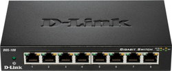 Fotoja e Switch D-Link DGS-108, 8x Gigabit Ethernet, i zi