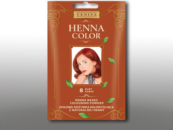 Fotoja e Ngjyrë Venita Herbal Henna, Ruby, 30 g