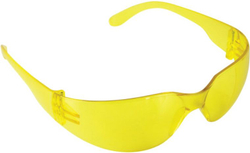 Fotoja e Syze mbrojtëse Dedra polycarbonate, të verdha