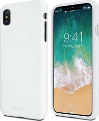Fotoja e Mbrojtëse Mercury Soft për Samsung Galaxy A9 2018, e bardhë