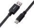 Fotoja e Kabllo spirale CableMod Classic, USB-C/USB-A, 1,5m, gri, Picture 3