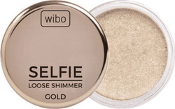 Fotoja e Theksues për fytyrë Wibo Selfie Loose Shimmer Gold, 2 g