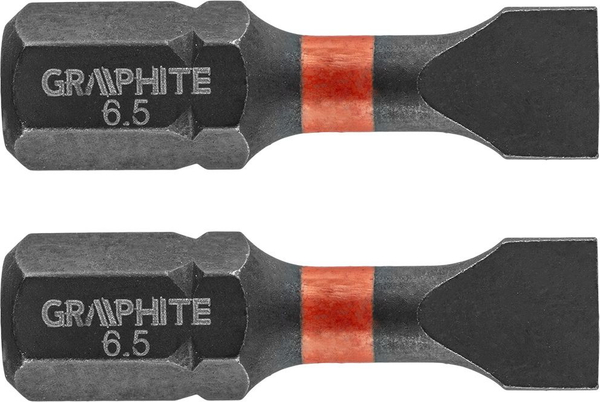 Fotoja e Maje për kaçavidë Graphite SL, 2 copë, 6.5x25mm, të zeza