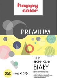 Fotoja e Bllok vizatimi Happy Color, A4, 10 fletë, i bardhë