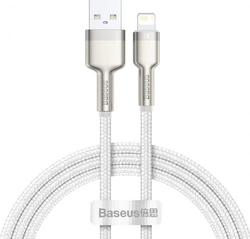 Fotoja e Kabllo USB Baseus, USB-A në Lightning, 1 m, e bardhë