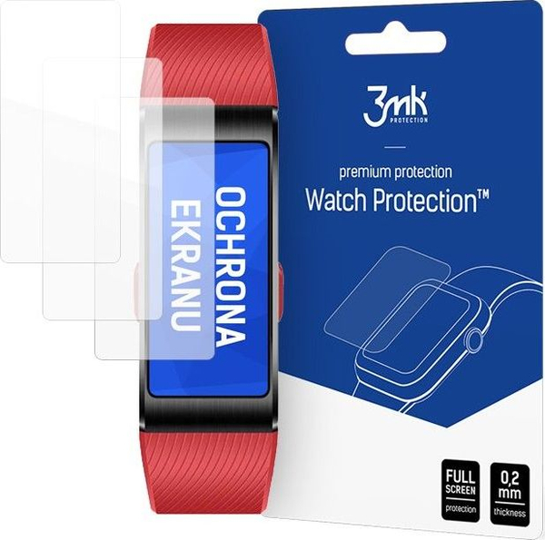 Fotoja e Folie mbrojtëse 3MK ARC për Huawei Band 4 Pro, transparente