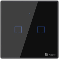 Fotoja e Ndërprerës Smart WiFi + RF 433 Sonoff T3 EU TX (2-channel)
