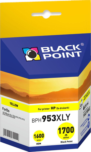 Fotoja e Ngjyrë printeri Black Point BPH953XLY, e verdhë
