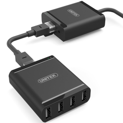 Fotoja e Adapter USB Unitek Y-2516, USB në USB, i zi