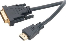 Fotoja e Kabllo Akasa HDMI në DVI-D, 2 m, e zezë