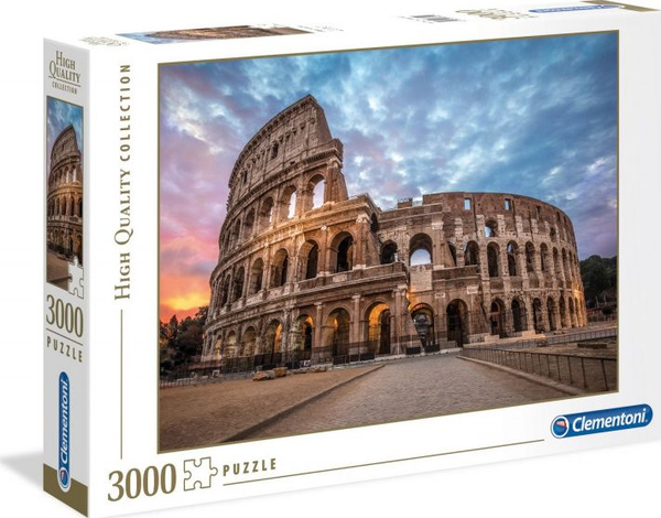 Fotoja e Lodër puzzle Clementoni Colloseum Sunrise, 3000 copë