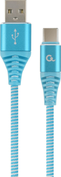 Fotoja e Kabllo rrjeti Gembird USB-A - USB-C, 1m, e kaltër