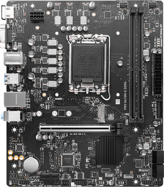 Fotoja e Pllakë amë MSI PRO H610M-E DDR4 - Intel H610