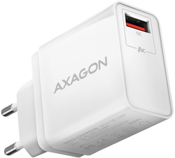 Fotoja e Karikues AXAGON ACU-QC19, QUICK, 1x port QC3.0/AFC/FCP/SMART, 19W, i bardhë