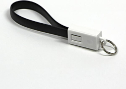 Fotoja e Kabllo USB Logo, USB-A -microUSB, 0.2 m, e zezë