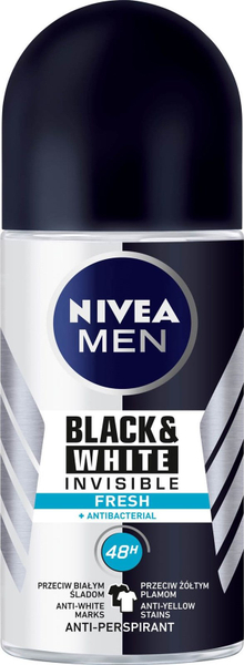 Fotoja e Deodorant antiperspirant për meshkuj Nivea INVISIBLE FRESH roll-on, 50 ml