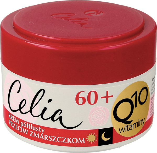 Fotoja e Krem për fytyrë Celia Q10 Vitamins 60+ Anti-wrinkle, 50 ml