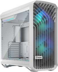 Fotoja e Kasë kompjuteri Fractal Design Torrent White RGB TG Clear Tint