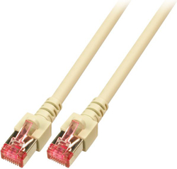 Fotoja e Kabllo EFB Patchcord, Cat.6, S/FTP, PIMF, 3m, e hirtë