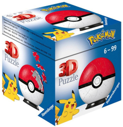 Fotoja e Puzzle Ravensburger Puzzle-Ball Pokémon (112562), 3D, 54 pjesë