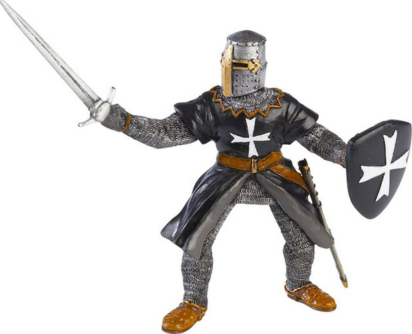 Fotoja e Figurë Papo Hospitaller Knight with Sword, 95 × 45 × 110 mm, PVC