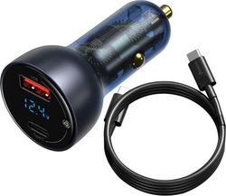 Fotoja e Karikues për veturë Baseus, 1x USB-A 1x USB-C, 5A