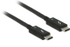 Fotoja e Kabllo Delock USB-C në USB-C, 2m, e zezë, Picture 1