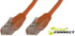 Fotoja e Kabllo MicroConnect U/UTP CAT6 LSZH, 0.3m, portokalli, Picture 1