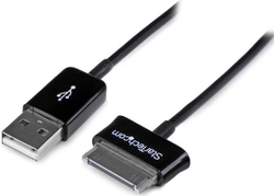 Fotoja e Kabllo StarTech USB-A to Samsung 30-pin, 3m, e zezë