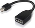 Fotoja e Përshtatës Lenovo DisplayPort Mini Cable - DisplayPort, 0.15m, e zezë, Picture 1