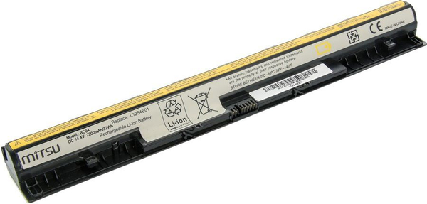 Fotoja e Bateri për laptop Mitsu (BC/LE-G500), për Lenovo IdeaPad G500s / G510s / G400s, 2200 mAh, 14.4 V