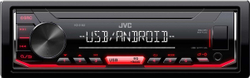 Fotoja e Radio JVC KD-X162, MP3/WMA/WAV/FLAC, USB, e zezë