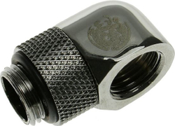 Fotoja e Lidhës këndor BitsPower 1/4'' ( BP-BS90R), i zi