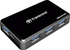 Fotoja e HUB USB Transcend TSHUB3K, 4 porte USB-A 3.0, aktiv, i zi, Picture 1