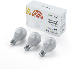 Fotoja e Poç Nanoleaf Essentials Smart A19, E27, 3 copë