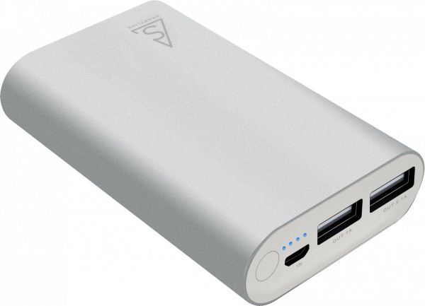 Fotoja e Powerbank Holdit Smartline, 7500mAh, i argjend