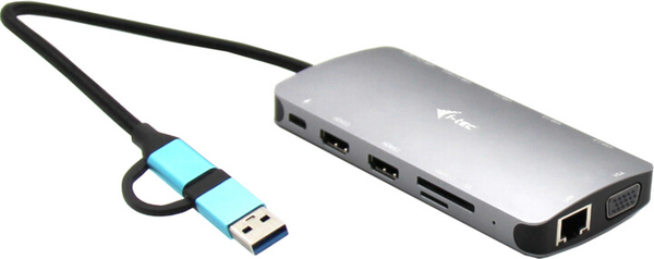 Fotoja e Stacion docking i-tec USB 3.0/USB-C/Thunderbolt 3, 3x Display, LAN, PD 100W