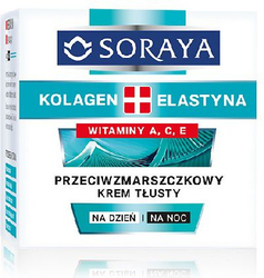 Fotoja e Krem vajor kundër rrudhave Soraya Collagen Elastin, 50ml