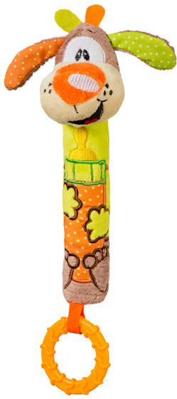 Fotoja e Lodër për fëmijë BabyOno Squeaky Toy with Teether