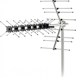 Fotoja e Antenë e jashtme RTV Sencor SDA 611 DVB-T2/T Gain 12dB, Imp 75OHm, 4G LTE-SDA 611, e zezë