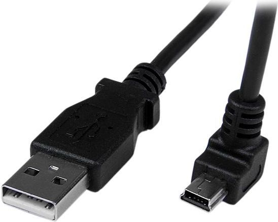 Fotoja e Kabllo USB StarTech, USB-A/miniUSB, 2 m, e zezë