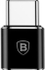 Fotoja e Përshtatës Baseus USB-C - microUSB, i zi, Picture 1