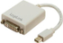 Fotoja e Përshtatës LogiLink DisplayPort Mini - DVI-I (CV0037), i bardhë, Picture 1