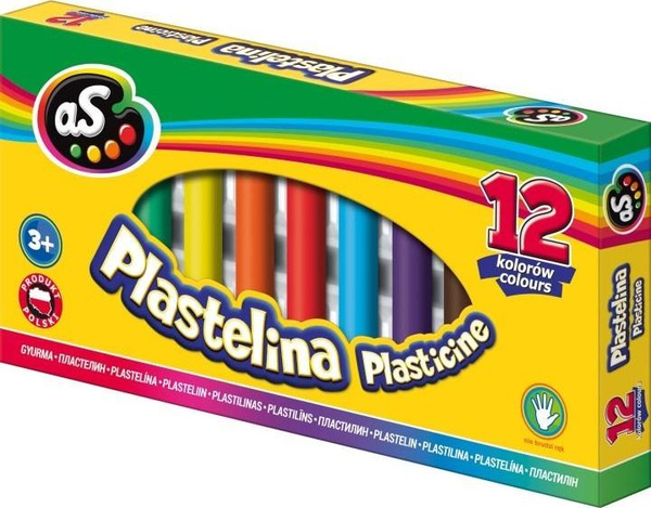 Fotoja e Plastelina Astra, 12 ngjyra
