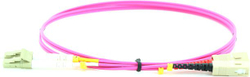 Fotoja e Kabllo optike MicroConnect, LC-SC, multimode OM4, 10 m, vjollcë