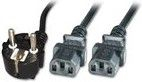 Fotoja e Kabllo energjie MicroConnect (PE011318), 2 x C13, 1.8 m, e zezë