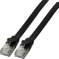 Fotoja e Kabllo rrjeti EFB, 2 x RJ45, 1.5 m, e zezë