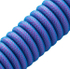 Fotoja e Kabllo spirale CableMod Classic, USB-C/USB-A, 1.5m, e kaltër, Picture 2