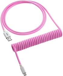 Fotoja e Kabllo spirale CableMod Classic, USB-C/USB-A, 1,5m, rozë