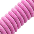 Fotoja e Kabllo spirale CableMod Classic, USB-C/USB-A, 1,5m, rozë, Picture 2